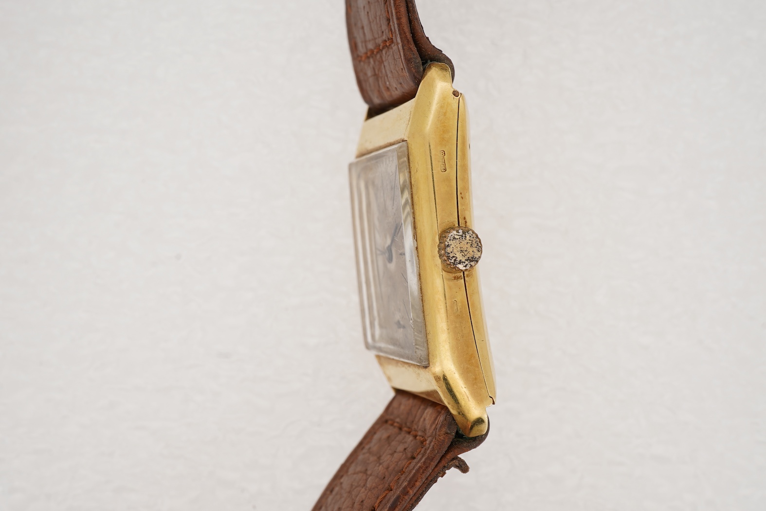 A gentleman's 1930's 18ct gold Vacheron & Constantin manual wind wrist watch